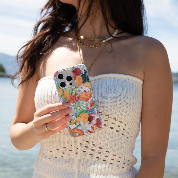 Powder Blue Mediterranean Summers iPhone 13 Pro Case Supply - Image 2