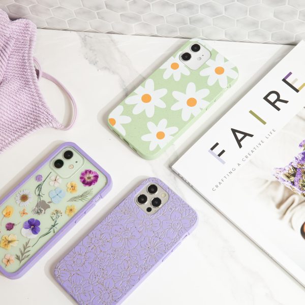 Sage Green Daisy iPhone 12 Pro Max Case For Discount - Image 5