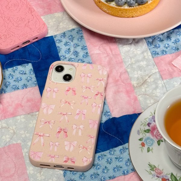 Seashell Rosy Bows iPhone 13 Pro Max Case Online - Image 4