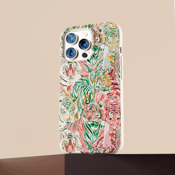 Seashell Hidden Tigers iPhone 6 6s 7 8 SE Case Sale - Image 3