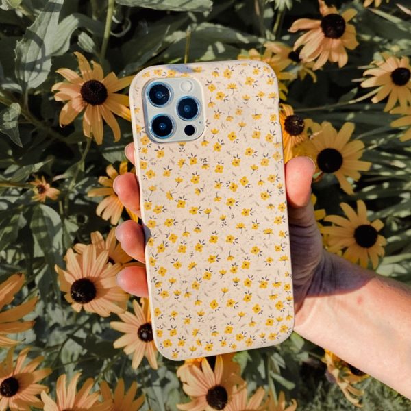 Seashell Little Yellow Flowers Samsung Galaxy S21 Case Supply - Image 3
