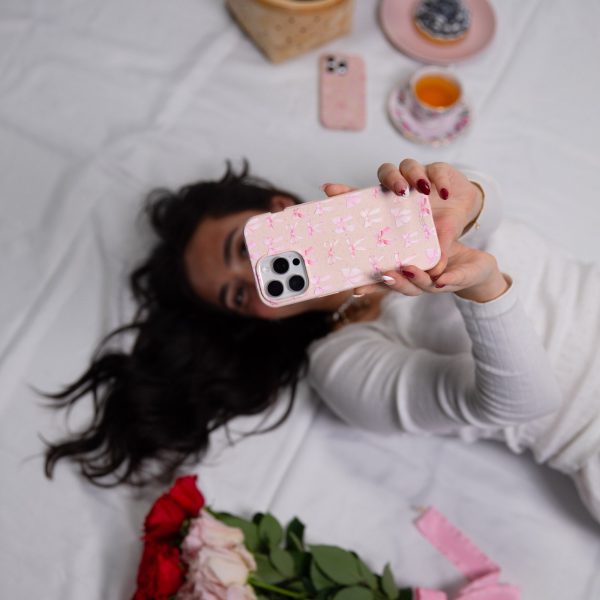 Seashell Rosy Bows Samsung Galaxy S23 Case Online Sale - Image 2