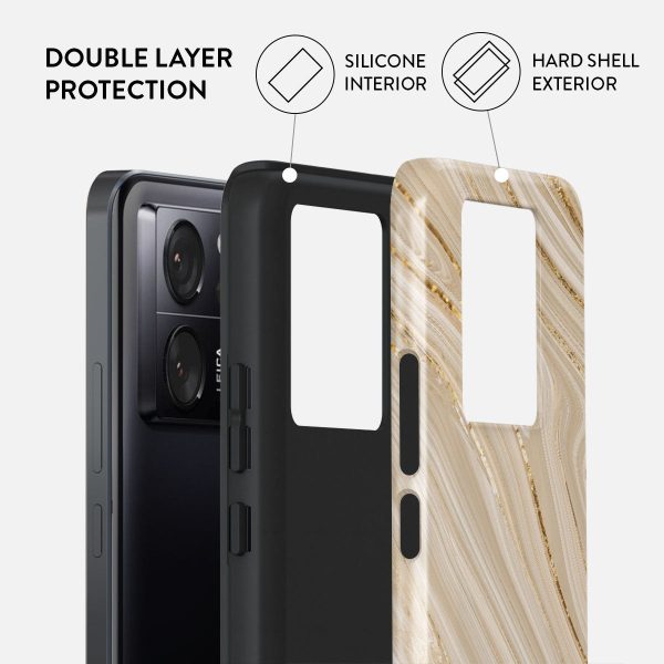 Full Glam - Beige Xiaomi 13T Pro Case Online - Image 2