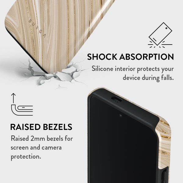 Full Glam - Beige Xiaomi 14 Ultra Case Hot on Sale - Image 4