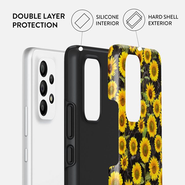 Sunflower Glimmer - Samsung Galaxy A23 4G   5G Case Online Sale - Image 2